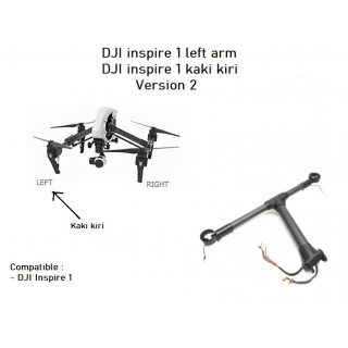 Dji Inspire 1 Kaki Kiri - Dji Inspire 1 Left Arm